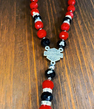 Load image into Gallery viewer, 9" Motorcycle Shield Rosary-HD Inspired