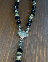 Load image into Gallery viewer, 9" Motorcycle Shield Rosary-HD Inspired