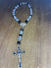 Load image into Gallery viewer, 9" Motorcycle Shield Rosary-HD Inspired