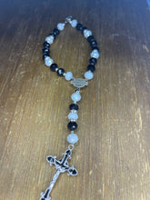 Load image into Gallery viewer, 9" Motorcycle Shield Rosary-HD Inspired