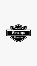 Load image into Gallery viewer, Women&#39;s Crop Beautiful Blessings Rosaries Logo
