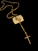 Load image into Gallery viewer, 46” San Diego Wood Rosary- SD
