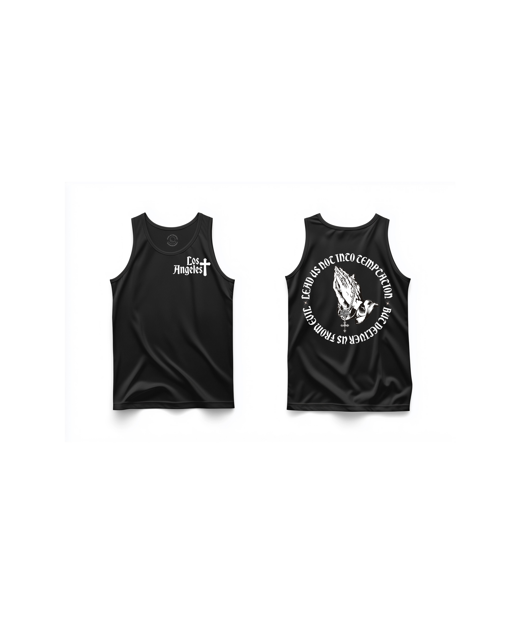 Men's Tank Top- Praying Hands with Rosary – Beautiful Blessings
