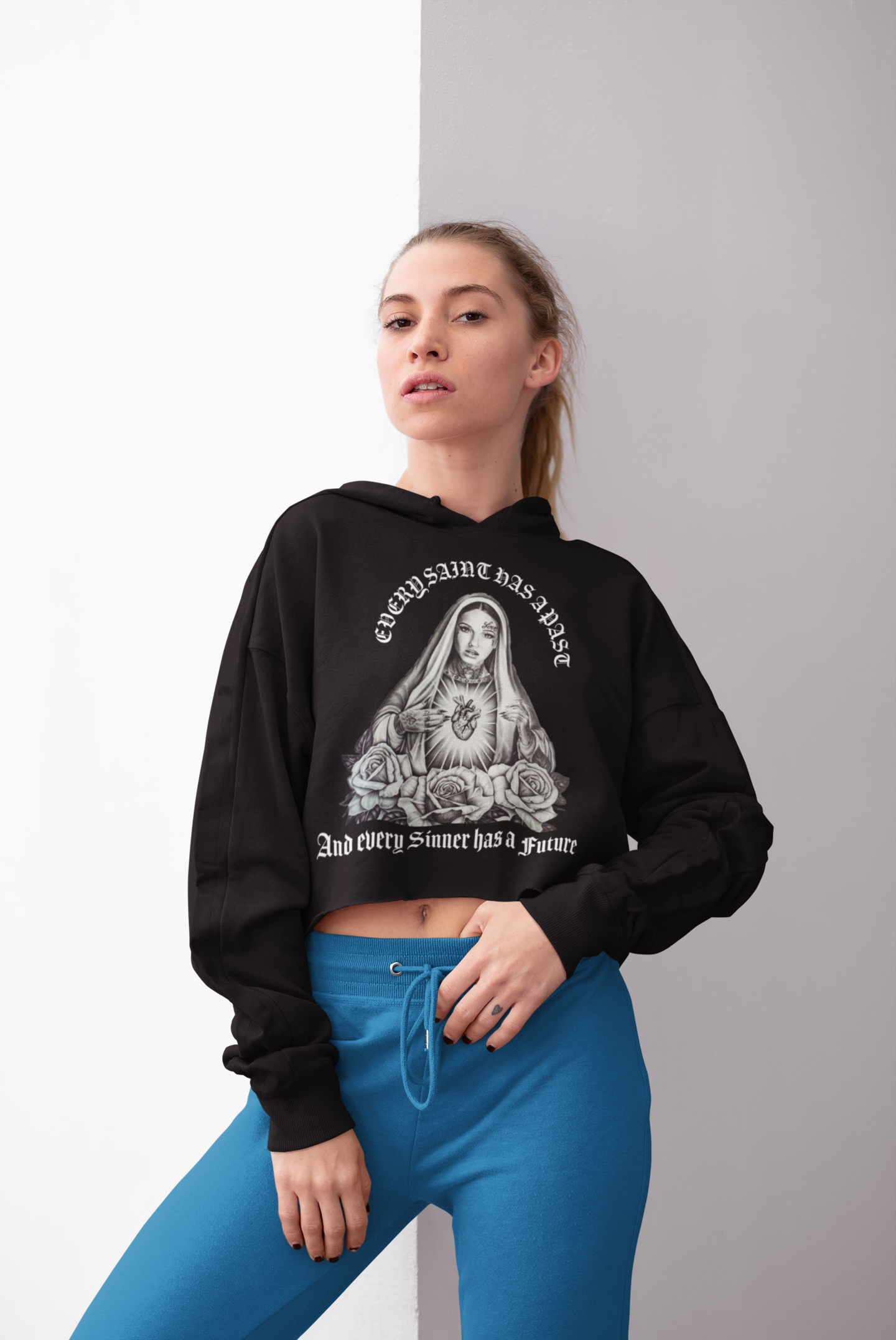 い*y様 GOD ONLY KNOWS CROPPED SWEAT HOODIE God Only Knows - Zip Up